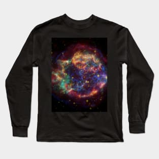 The Cassiopeia A Supernova Remnant Long Sleeve T-Shirt